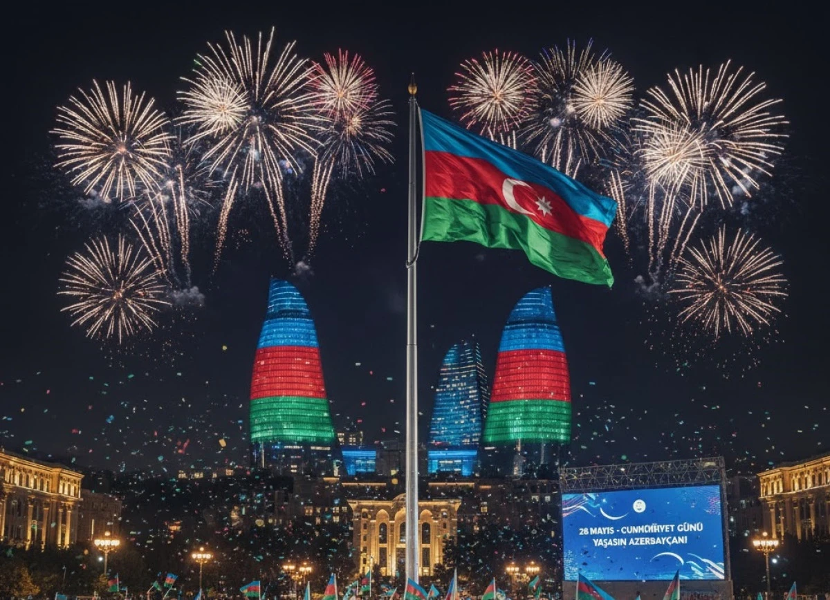 Azerbaycan, Bağımsızlık Yıldönümünü Coşkuyla Kutluyor