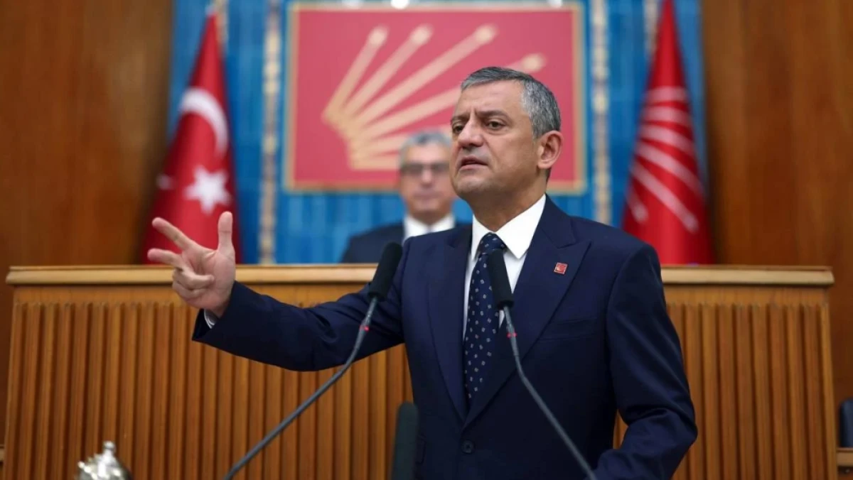 CHP Genel Başkanı Özgür Özel'e soruşturma başlatıldı