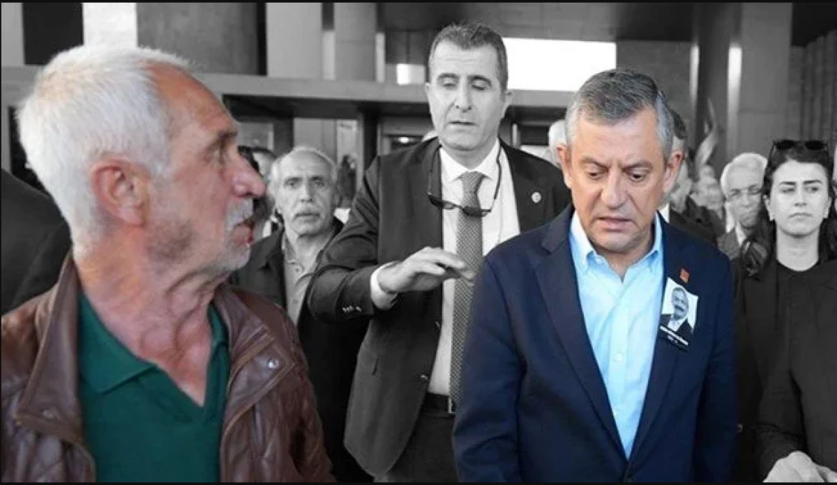 CHP lideri Özgür Özel'e  yumruklu saldırı!