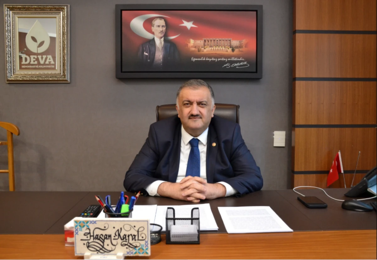 DEVA Partili Karal’dan Kurban Bayramı mesajı: “Kurban, yalnızca bir hayvanın adı değil; insanın insana ve Yaradan’a yakınlaşma çağrısıdır”