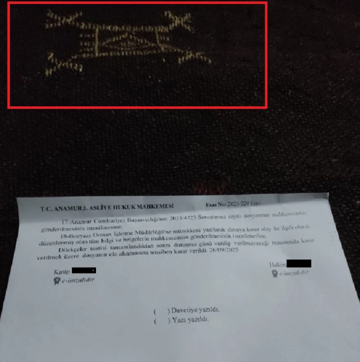 Heybelerin nakşına 1 milyon TL para cezası!