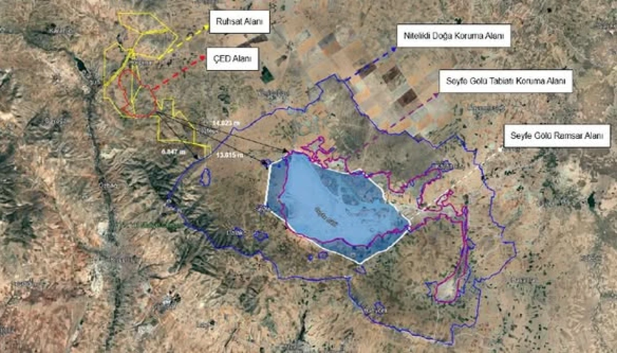 Tarım arazileri ve meraların ortasına 34 milyon tonluk maden atığı!