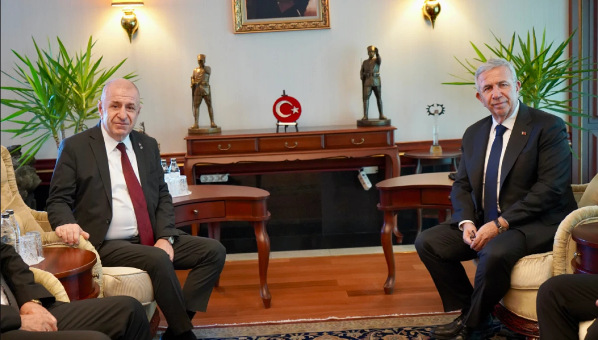 Ümit Özdağ'dan Mansur Yavaş'a ziyaret
